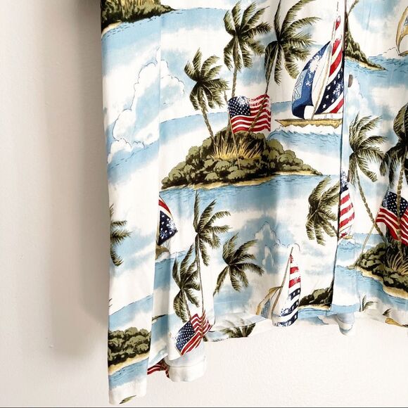 CAMPIA | Tropical Island Flag Shirt 4XL - Picture 5 of 7